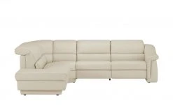 himolla Ecksofa 1301 | Nebel (Beige) links Grundfunktion
