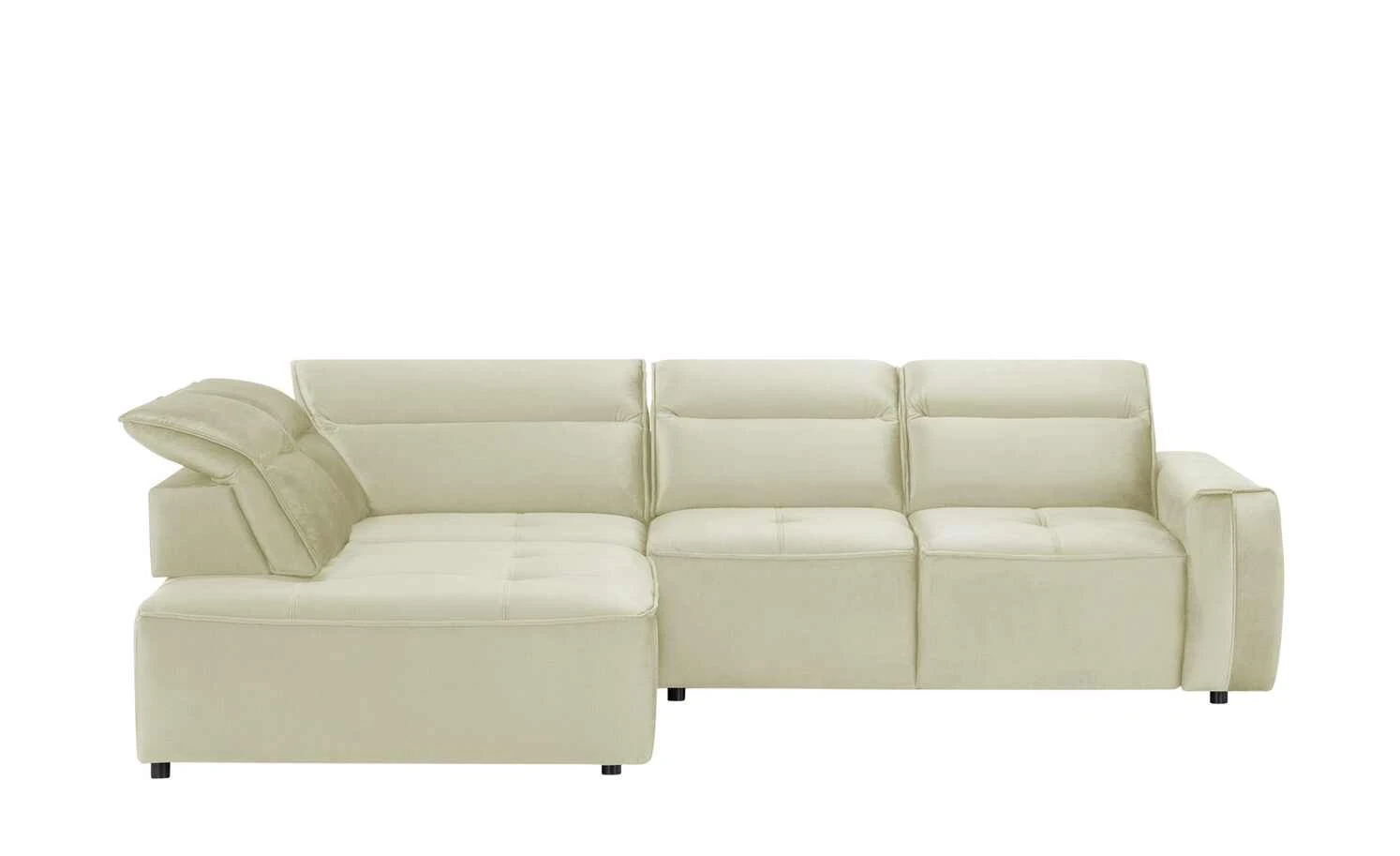 switch Ecksofa Colombo | Beige links Grundfunktion 3 switch Ecksofa Colombo | Beige links Grundfunktion