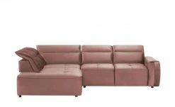 switch Ecksofa Colombo | Altrosa links Grundfunktion
