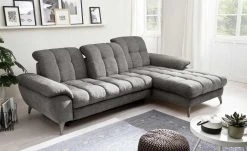 Ecksofa Melly | Grau rechts