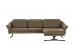 himolla Ecksofa Leder 1059 | Wood (Braun) rechts Grundfunktion