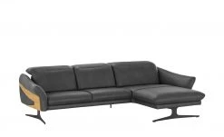 himolla Ecksofa Leder 1059 | Nero (Anthrazit) rechts Grundfunktion -Sofas Verkaufsladen 26407848 9 202008242244