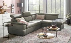 uno Ecksofa Town | Schlamm (Grau) rechts Grundfunktion