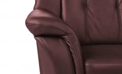 Polstermöbel Oelsa Komfort-Ecksofa aus Leder Andorra | Kirsch (Dunkelrot) links Erweiterte Funktion -Sofas Verkaufsladen 26409079 6 202011022251