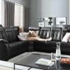 Polstermöbel Oelsa Komfort-Ecksofa aus Leder Andorra | Schwarz links Erweiterte Funktion -Sofas Verkaufsladen 26409081 2 202011022251