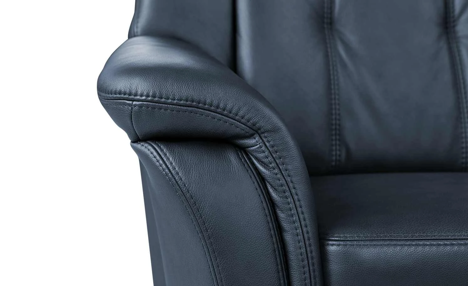 Polstermöbel Oelsa Komfort-Ecksofa aus Leder Andorra | Navy (Petrol) links Erweiterte Funktion 9 Polstermöbel Oelsa Komfort-Ecksofa aus Leder Andorra | Navy (Petrol) links Erweiterte Funktion – Bild 7