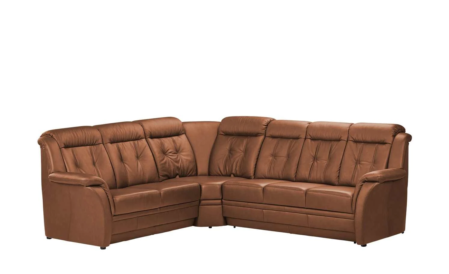 Polstermöbel Oelsa Komfort-Ecksofa aus Leder Andorra | Cognac (Orange-Braun) links Erweiterte Funktion 11 Polstermöbel Oelsa Komfort-Ecksofa aus Leder Andorra | Cognac (Orange-Braun) links Erweiterte Funktion – Bild 9