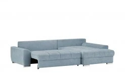 bobb Ecksofa Soumia | Blau rechts Mikrofaser -Sofas Verkaufsladen 26409185 11 202106181242