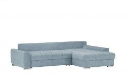 bobb Ecksofa Soumia | Blau rechts Mikrofaser -Sofas Verkaufsladen 26409185 9 202106181242