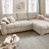 bobb Ecksofa Soumia | Beige rechts Mikrofaser -Sofas Verkaufsladen 26409186 8 202106181242