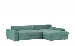 bobb Ecksofa Soumia | Petrol rechts Mikrofaser -Sofas Verkaufsladen 26409187 11 202106181242