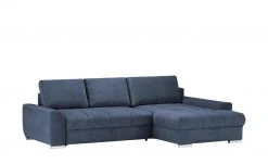 bobb Ecksofa Soumia | Marineblau rechts Mikrofaser -Sofas Verkaufsladen 26409188 12 202106181242
