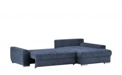 bobb Ecksofa Soumia | Marineblau rechts Mikrofaser -Sofas Verkaufsladen 26409188 2 202102252235