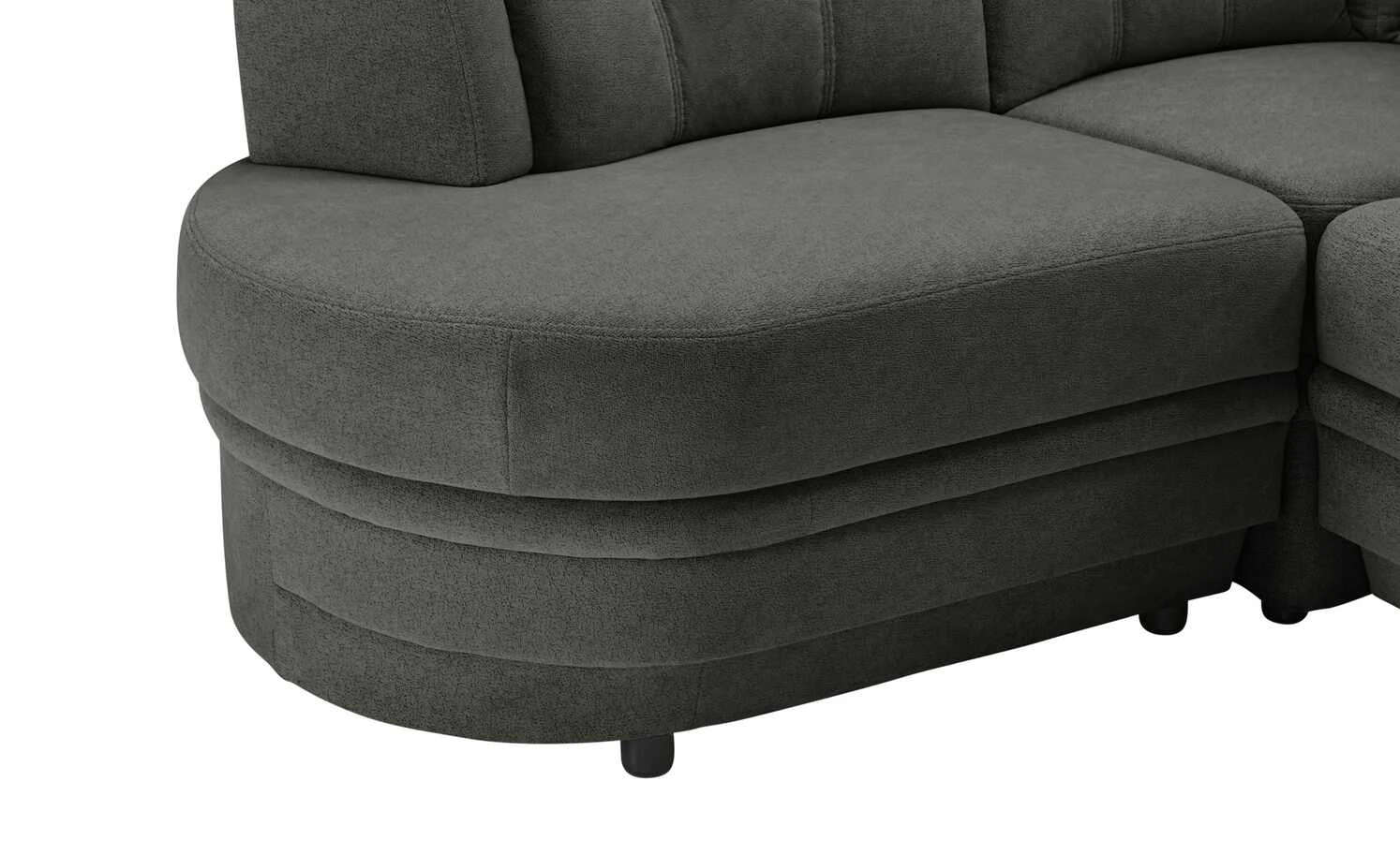 Polstermöbel Oelsa Ecksofa Andorra | Grau links Grundfunktion 9 Polstermöbel Oelsa Ecksofa Andorra | Grau links Grundfunktion – Bild 7