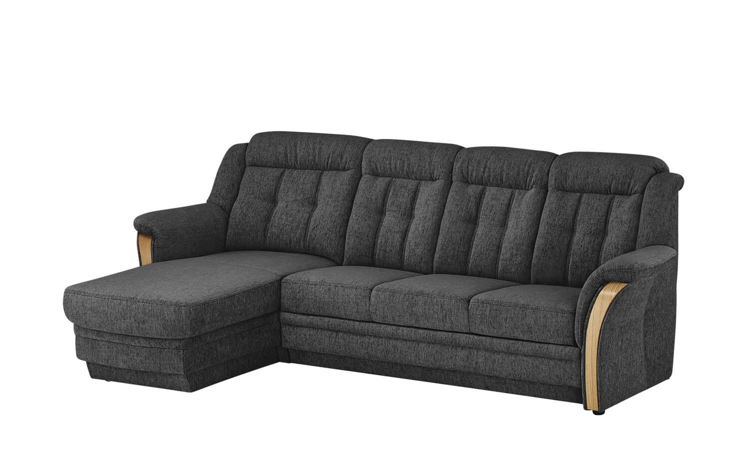 Polstermöbel Oelsa Ecksofa Andorra | Stein (Dunkelgrau) links Grundfunktion 9 Polstermöbel Oelsa Ecksofa Andorra | Stein (Dunkelgrau) links Grundfunktion – Bild 7