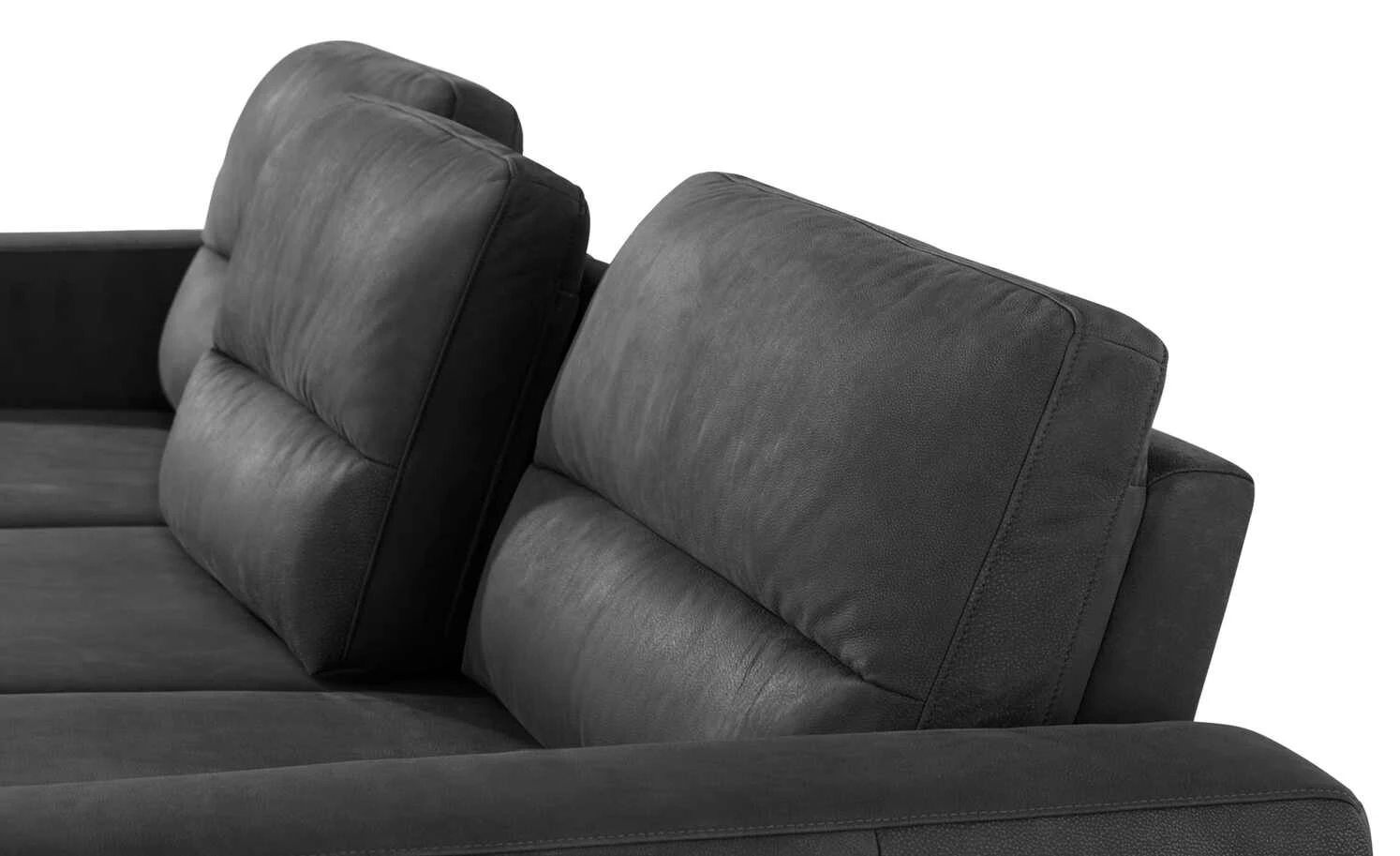 Gray & Jones Ledersofa Baltic Breeze One | Anthrazit rechts 12 Gray & Jones Ledersofa Baltic Breeze One | Anthrazit rechts – Bild 10