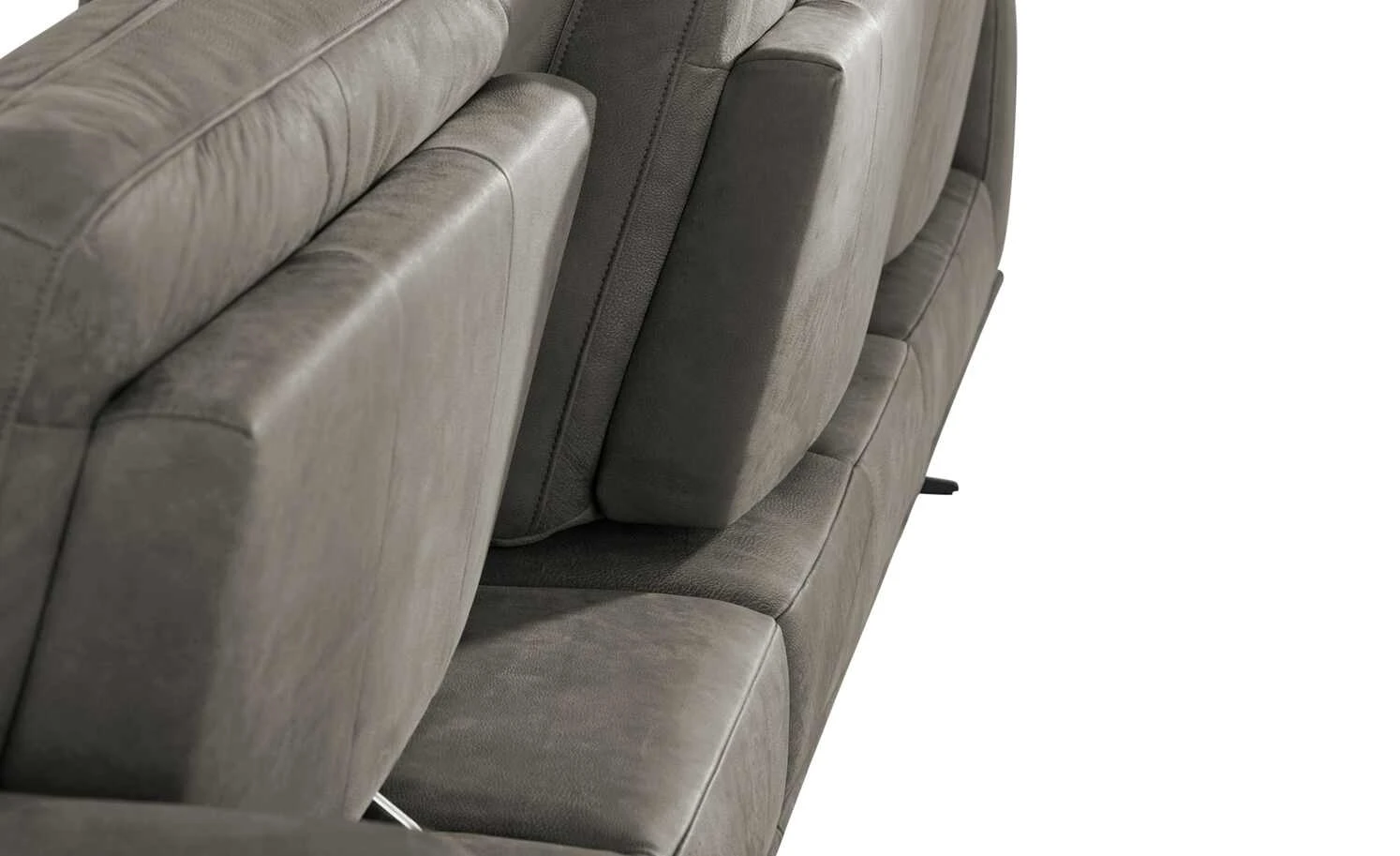 Gray & Jones Ledersofa Baltic Breeze One | Fango (Braun-Grau) rechts 13 Gray & Jones Ledersofa Baltic Breeze One | Fango (Braun-Grau) rechts – Bild 11