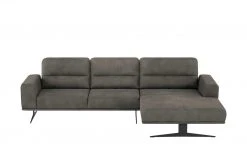 Gray & Jones Ledersofa Baltic Breeze One | Fango (Braun-Grau) rechts