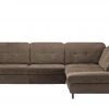 Lounge Collection Ecksofa Sally | Braun rechts Grundfunktion