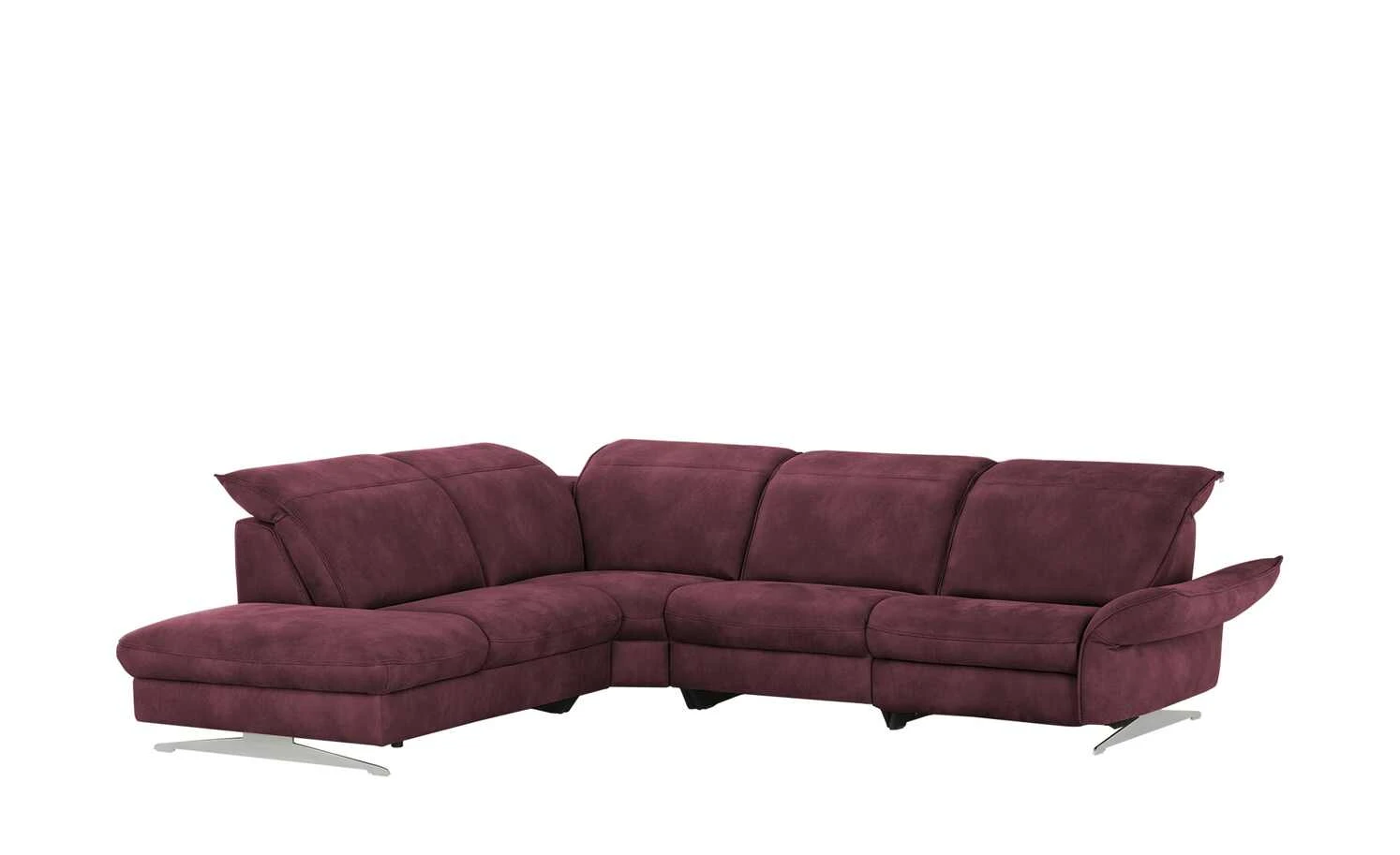 Mein Sofa bold Ecksofa Michelle | Brombeer (Dunkelrot) links Erweiterte Funktion 16 Mein Sofa bold Ecksofa Michelle | Brombeer (Dunkelrot) links Erweiterte Funktion – Bild 14
