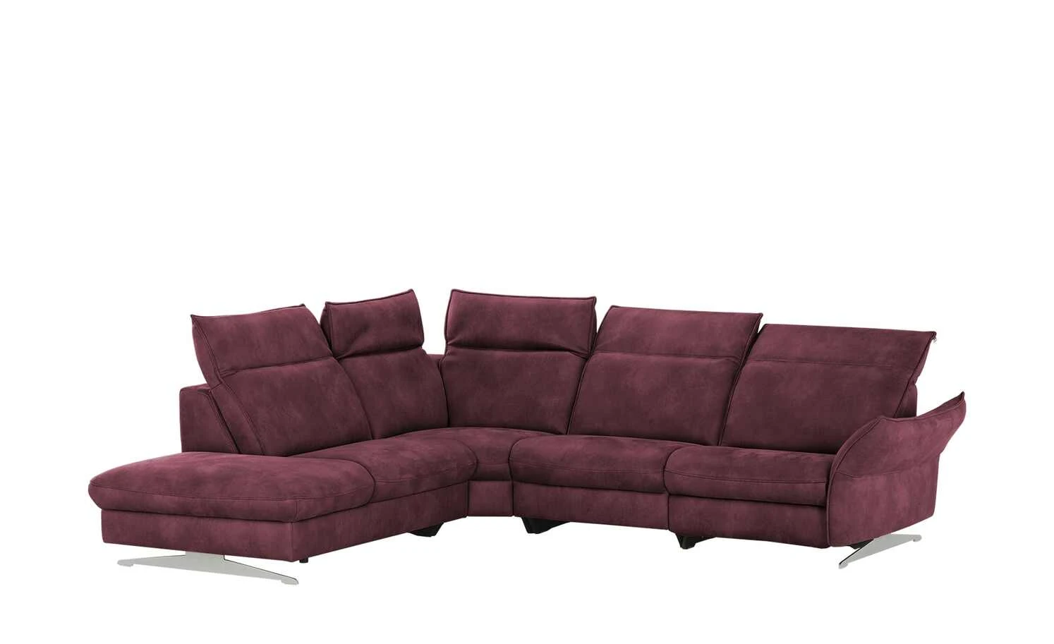 Mein Sofa bold Ecksofa Michelle | Brombeer (Dunkelrot) links Erweiterte Funktion 17 Mein Sofa bold Ecksofa Michelle | Brombeer (Dunkelrot) links Erweiterte Funktion – Bild 15