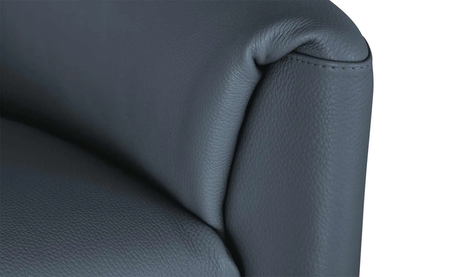 Ledersofa, hoch Boavista | Tempest (Dunkelblau) 8 Ledersofa, hoch Boavista | Tempest (Dunkelblau) – Bild 6