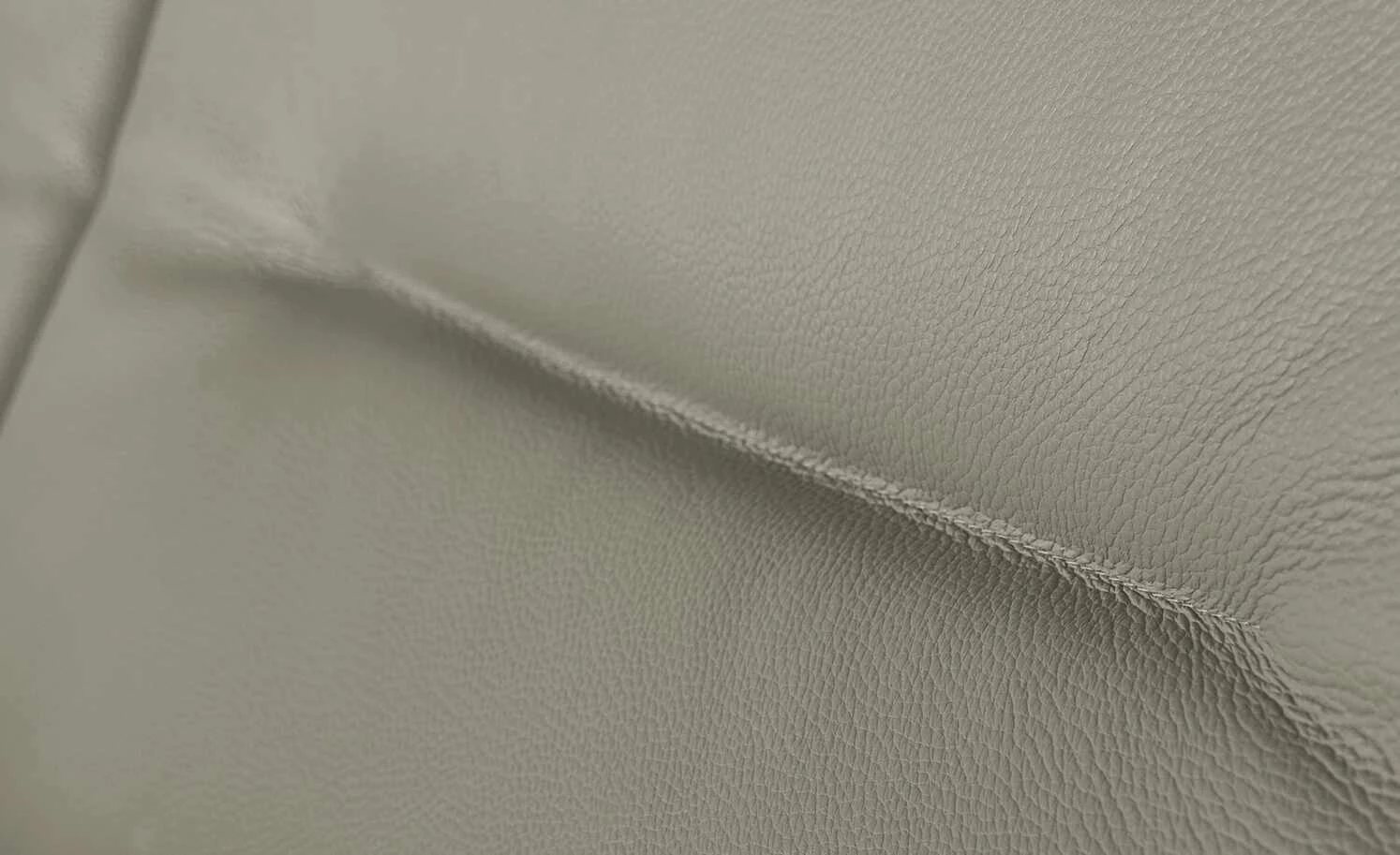 Ledersofa, hoch Boavista | Mist (Grau) 7 Ledersofa, hoch Boavista | Mist (Grau) – Bild 5