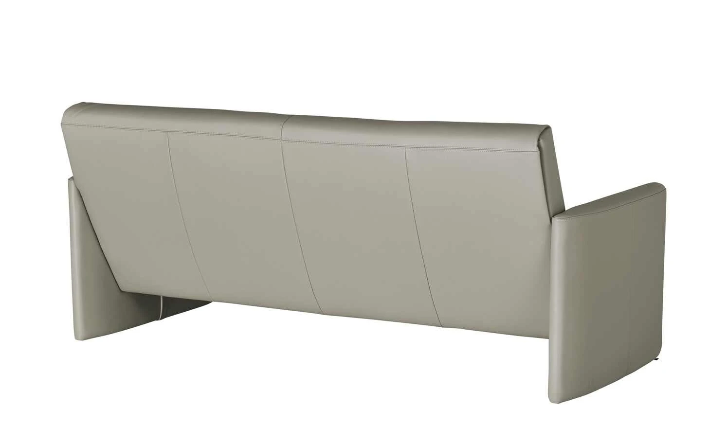 Ledersofa, hoch Boavista | Mist (Grau) 9 Ledersofa, hoch Boavista | Mist (Grau) – Bild 7