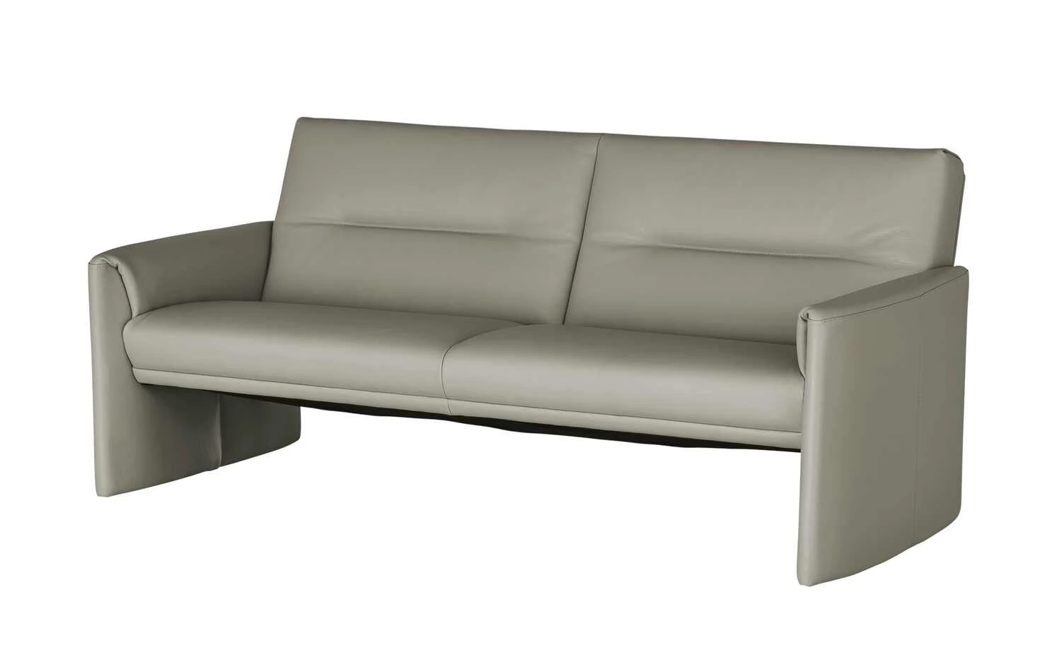 Ledersofa, hoch Boavista | Mist (Grau) 10 Ledersofa, hoch Boavista | Mist (Grau) – Bild 8