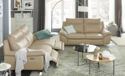 Natuzzi Editions Sofa Orlando | Café Latte (Beige) 2 ohne