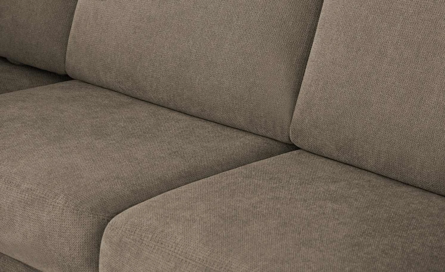 smart Wohnlandschaft Valencia | Schlamm (Braun) Armlehne A4 links ohne 6 smart Wohnlandschaft Valencia | Schlamm (Braun) Armlehne A4 links ohne – Bild 4