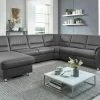 meinSofa Wohnlandschaft mit Boxspringpolsterung Donald | Stahl (Dunkelgrau) rechts ohne -Sofas Verkaufsladen 27401043 4 202010200241