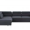 uno Ecksofa Los Angeles | Dark Blue (Dunkelblau) links Grundfunktion