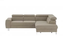 uno Ecksofa Los Angeles | Liver (Beige) rechts Grundfunktion