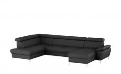uno Wohnlandschaft Apollo | Schwarz links Grundfunktion -Sofas Verkaufsladen 27401529 6 202011172242