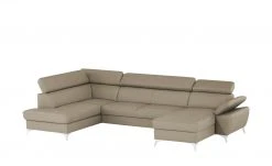 uno Wohnlandschaft Apollo | Hellgrau (Beige-Grau) links Grundfunktion -Sofas Verkaufsladen 27401541 11 202011172242
