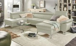 uno Wohnlandschaft Apollo | Platin (Hellgrau) links Grundfunktion