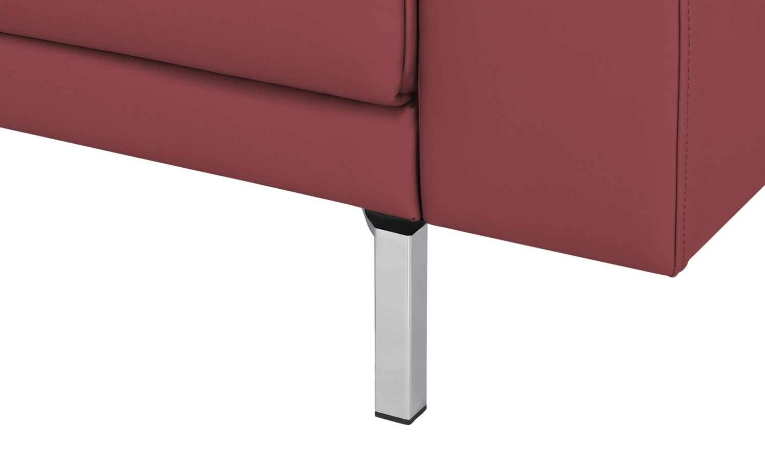 hülsta Sofa Sofabank aus Leder HS 450 | Purpurrot 220|cm 9 hülsta Sofa Sofabank aus Leder HS 450 | Purpurrot 220|cm – Bild 7