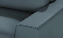 hülsta Sofa Sofabank aus Leder HS 450 | Blaugrau 220|cm -Sofas Verkaufsladen 27402044 5 202101042356