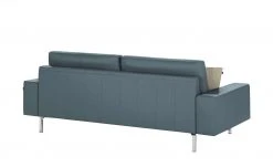 hülsta Sofa Sofabank aus Leder HS 450 | Blaugrau 220|cm -Sofas Verkaufsladen 27402044 8 202101042356