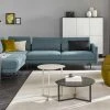 hülsta Sofa Ecksofa HS 414 | Ozeanblau (Blau/Dunkelgrau) links -Sofas Verkaufsladen 27402059 12 202012232232