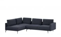 hülsta Sofa Ecksofa HS 414 | Schwarzblau (Dunkelblau/Schwarz) links -Sofas Verkaufsladen 27402068 9 202012232232