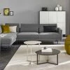 hülsta Sofa Ecksofa HS 414 | Schiefergrau (Grau/Schwarz) links -Sofas Verkaufsladen 27402070 2 202012232232