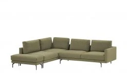hülsta Sofa Ecksofa HS 414 | Olivgrün links -Sofas Verkaufsladen 27402074 3 202012232232