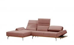 hülsta Sofa Ecksofa HS 420 | Korallenrot links -Sofas Verkaufsladen 27402131 10 202101042356