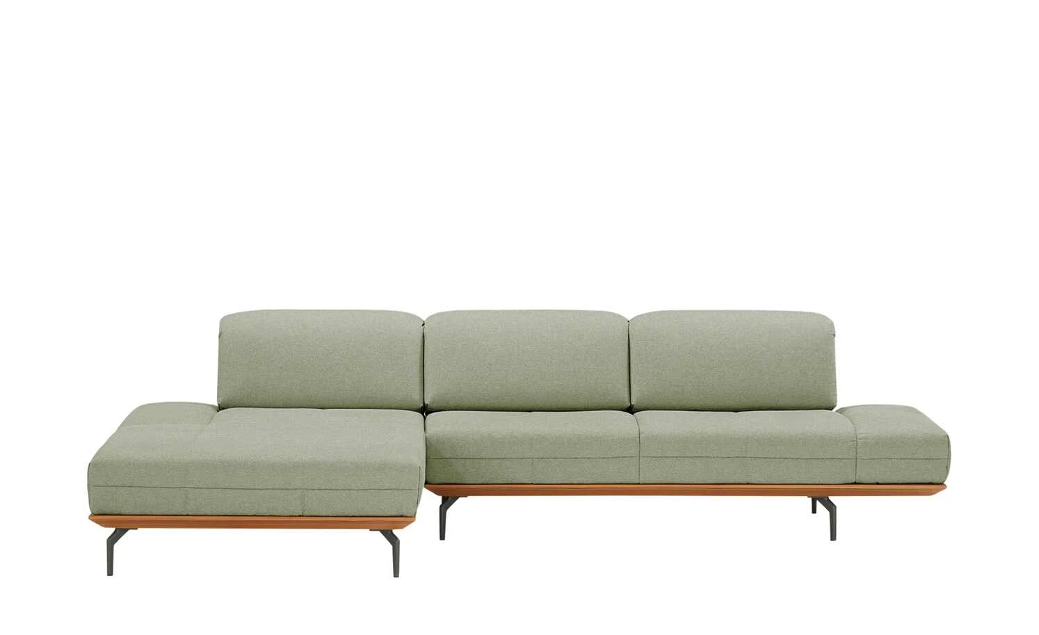hülsta Sofa Ecksofa HS 420 | Schilfgrün links 4 hülsta Sofa Ecksofa HS 420 | Schilfgrün links – Bild 2