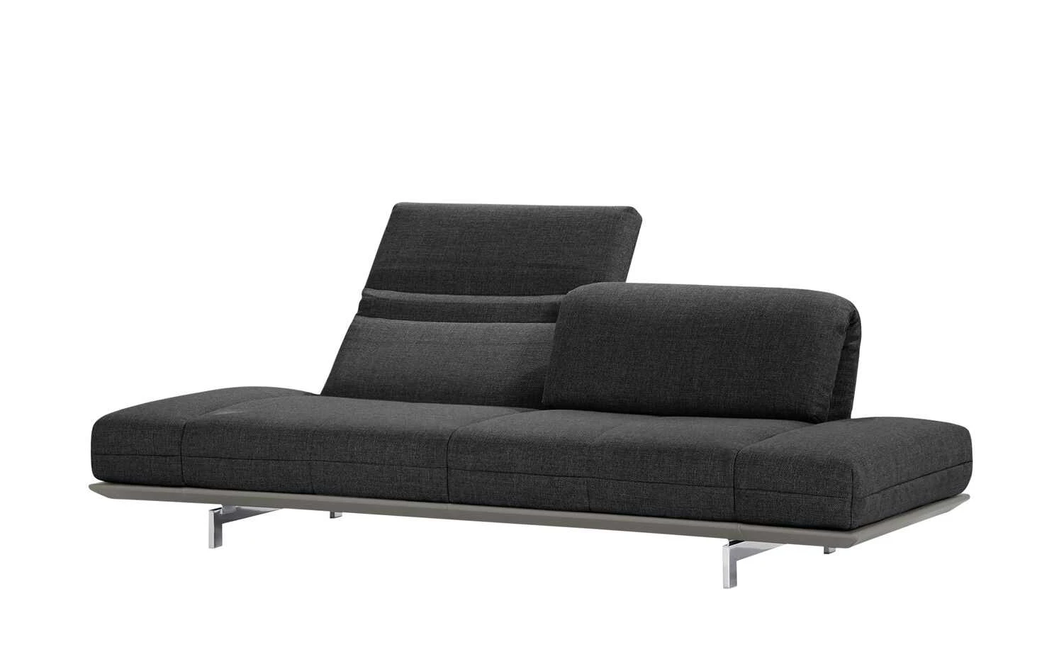 hülsta Sofa Sofabank HS 420 | Schwarzgrau 7 hülsta Sofa Sofabank HS 420 | Schwarzgrau – Bild 5