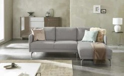 hülsta Sofa Ecksofa HS 450 | Telegrau / Graubeige rechts