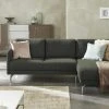 hülsta Sofa Ecksofa HS 450 | Grüngrau / Anthrazitgrau (Dunkelgrün / Dunkelgrau) rechts -Sofas Verkaufsladen 27402250 11 202102222237