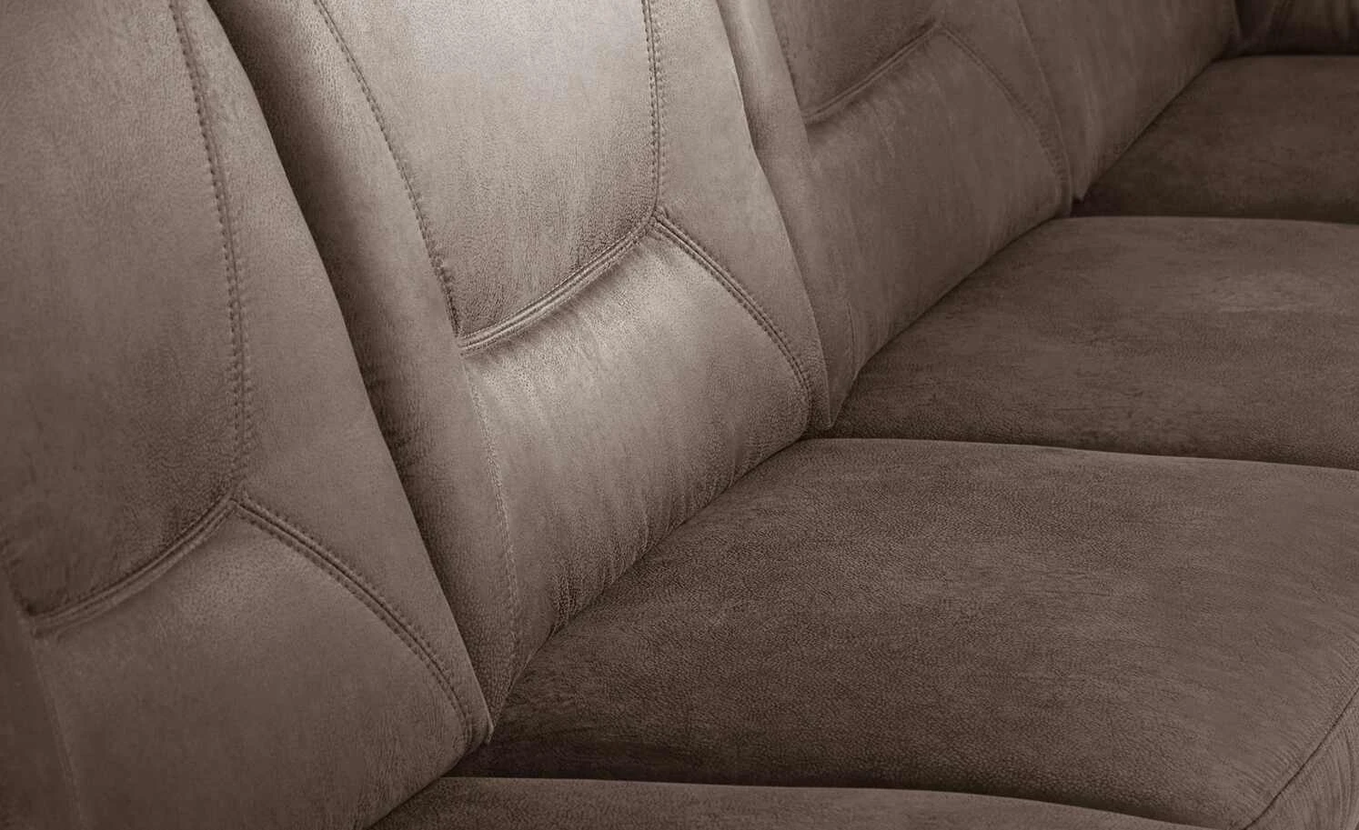 meinSofa Wohnlandschaft Edda | Braun rechts ohne 7 meinSofa Wohnlandschaft Edda | Braun rechts ohne – Bild 5